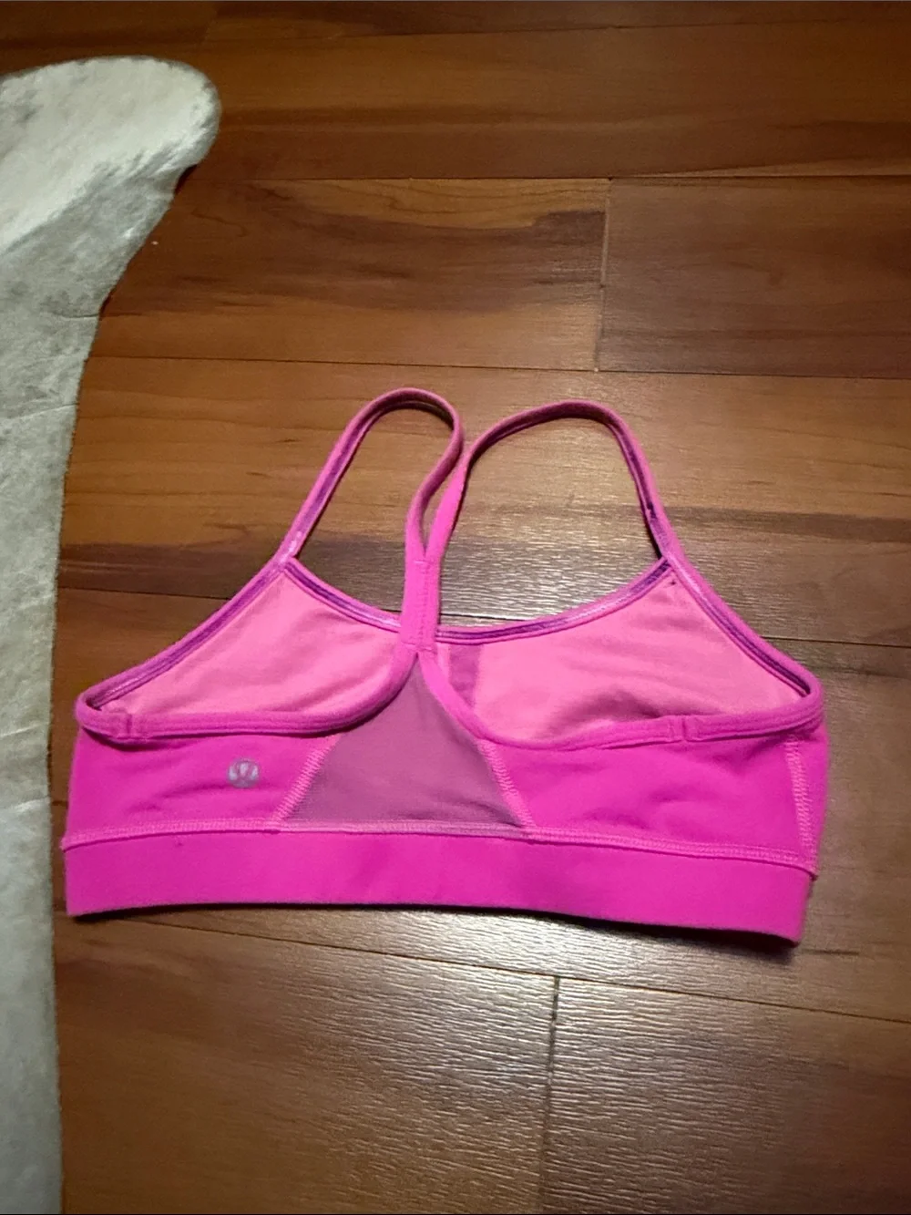 lululemon athletica Pink Racerback Sports Bra Sz 4